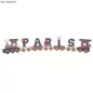 Lettre en bois F 'Rayher' 5 cm x 3.5 x 1 cm Lettre en bois F 'Rayher' 5 cm x 3.5 x 1 cm