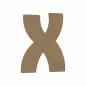 Support en bois 'Gomille' Lettre X 15 cm x 11 cm Support en bois 'Gomille' Lettre X 15 cm x 11 cm