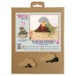 Kit Déco en bois 3D 'Gomille' Tyrex et volcan 24 cm x 17 cm