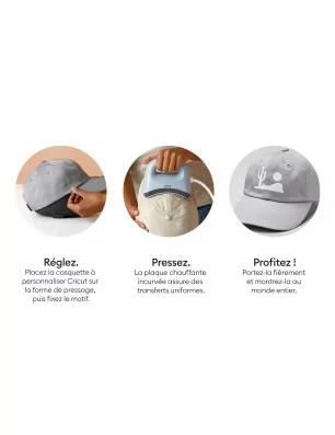 OUTILLAGE & MACHINES : Presse à chaud Hat Press 'Cricut'