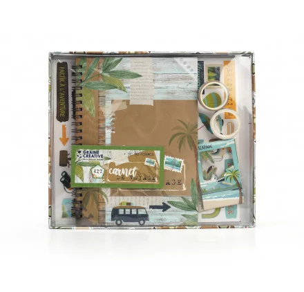 CARNETS : Kit Carnet de voyage 'Graine Créative' CARNETS : Kit Carnet de voyage 'Graine Créative'