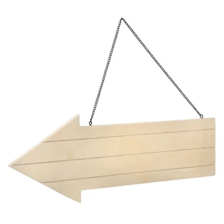 Flèche en bois à suspendre 'Rayher' 39x14.5 cm