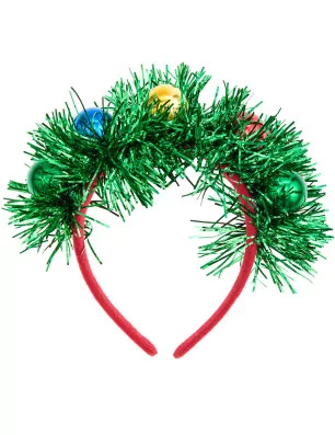 MARCHE DE NOËL : Serre-tête boules de Noël 'Rico Design'
