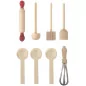 Ustensiles de cuisson miniature 'Rico Design - Monde des lutins' Ustensiles de cuisson miniature 'Rico Design - Monde des lutins'