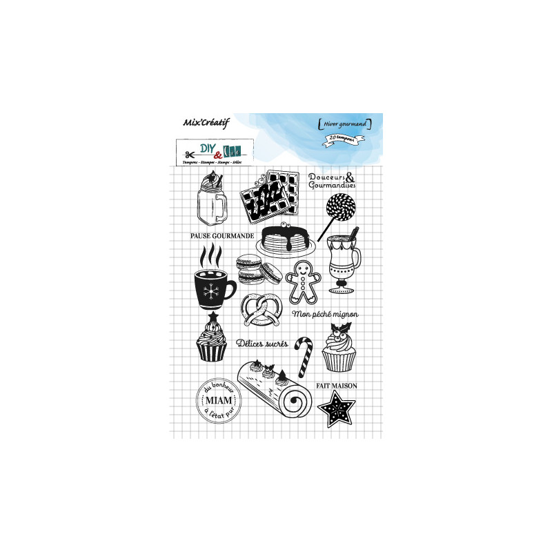 Tampons Transparents Autocollants Pour Scrapbooking - Modèles De Gaufrage Réutilisables - DIY, Cartes, Artisanat