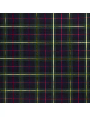 ART DU FIL : Tissu gabardine '3B Com' Diamants Vert foncé 142 cm par 50 cm (à la coupe)