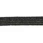 Galon fantaisie '3B Com' Noir et argent 10 mm x 1 m Galon fantaisie '3B Com' Noir et argent 10 mm x 1 m