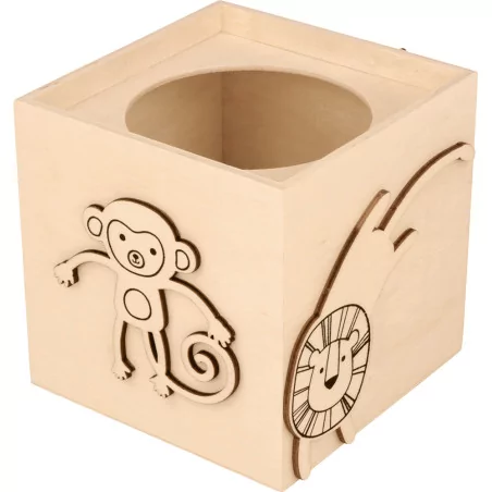 Pot à crayons 'Artemio - Safari' 10 cm x 10 cm
