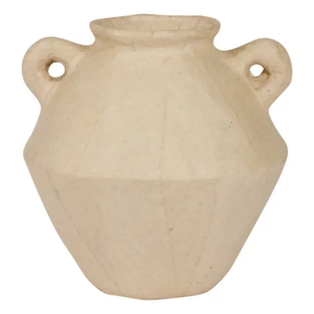 SUPPORTS A DECORER : Vase jarre 'Decopatch' 12x12 cm