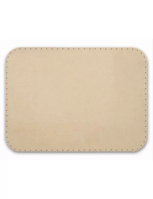 VANNERIE : Fond de panier en MDF 'Efco' Rectangulaire 45x33 cm