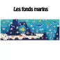 Fresque gommettes repositionnables 'Cléopâtre' Fonds marins