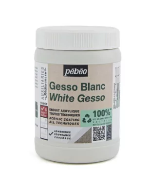 GESSO ET TEXTURES : Gesso 'Pébéo' Blanc 225 ml
