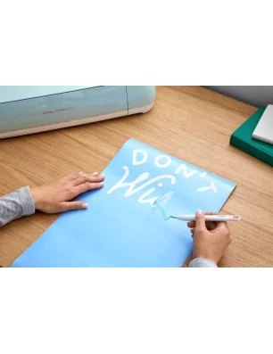 CRICUT : Film adhésif pour pochoir Stencil Film 'Cricut' 30.5 cm x 1.2 m
