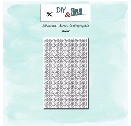 POCHOIRS : Pochoir de sérigraphie 15x10 cm 'DIY & Cie - En plein champs' Osier POCHOIRS : Pochoir de sérigraphie 15x10 cm 'DIY & Cie - En plein champs' Osier