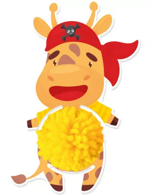 KITS CREATIFS ENFANTS : Kit DIY 'Sodertex' Pompons à créer Little Pirates