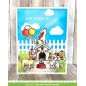 Dies / Matrices de découpe 'Lawn Fawn' Yappy Birthday Dies / Matrices de découpe 'Lawn Fawn' Yappy Birthday