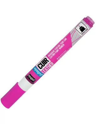 PEINTURE POUR CUIR : Marqueur peinture pour cuir 'Pébéo - Setacolor Cuir' Rose fluo