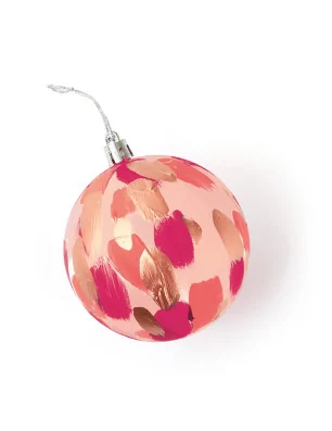 SUPPORTS A DECORER : Lot de 39 Boules de Noël à décorer 'Graine Créative' Blanc