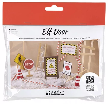 ENFANTS : Mini Kit DIY 'Creativ Company' Porte de lutin Construction de maquette