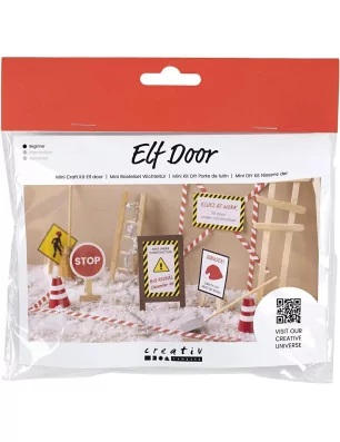 ENFANTS : Mini Kit DIY 'Creativ Company' Porte de lutin Construction de maquette