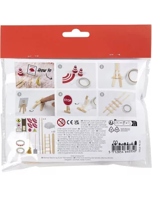 ENFANTS : Mini Kit DIY 'Creativ Company' Porte de lutin Construction de maquette