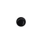 Bouton en plastique à tige plate '3B Com' Noir 10 mm