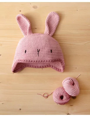 ART DU FIL : Kit Crochet 'Anchor' Bonnet Lapin
