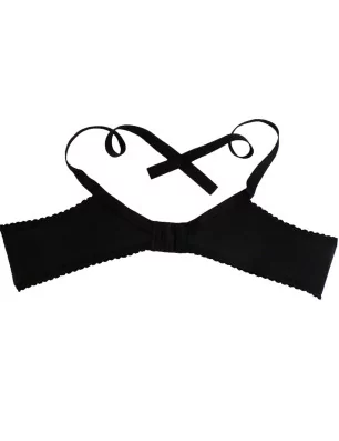 ART DU FIL : Dos Soutien-gorge '3B Com' Noir Taille 75 à 85