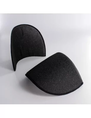 ART DU FIL : Epaulette recouverte '3B Com' Noir Taille 3