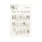 Lot de 15 die-cuts 'P13 - Love and Lace' Guirlande