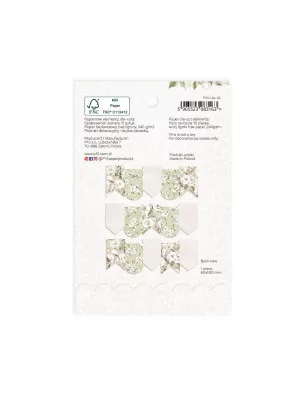 SCRAPBOOKING : Lot de 15 die-cuts 'P13 - Love and Lace' Guirlande