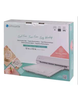SILHOUETTE : Tapis électrostatique pour Silhouette Cameo 5 blanc