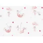 Tissu Jersey 'BeaLena' Motifs lapin 140 cm par 50cm (à la coupe) Tissu Jersey 'BeaLena' Motifs lapin 140 cm par 50cm (à la coupe)