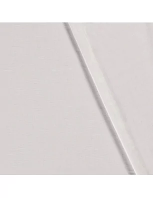 ART DU FIL : Tissu viscose de lin chaine trame '3B Com' Blanc optique 135 cm par 50 cm (à la coupe)