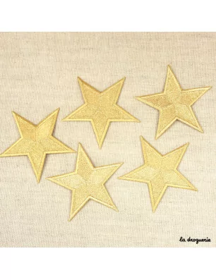 ART DU FIL : Ecusson à thermocoller 'La Droguerie' Faste Etoile 100 mm