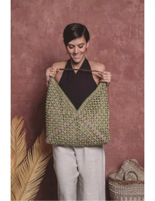LIVRES SUR LE TRICOT : Livre 'DMC - Eco Vita' Raphia 18 projets