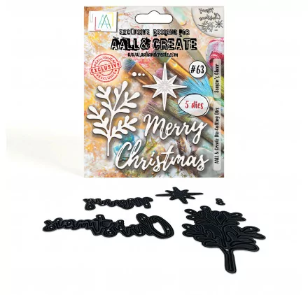 OUTILLAGE & MACHINES : 5 Dies / Matrices de découpe 'AALL & Create' Season's Cheer OUTILLAGE & MACHINES : 5 Dies / Matrices de découpe 'AALL & Create' Season's Cheer