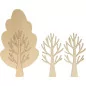 Arbre déco en bois 'Artemio' Bouleau 21x12x2.5 cm Arbre déco en bois 'Artemio' Bouleau 21x12x2.5 cm