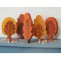 Arbre déco en bois 'Artemio' Peuplier 23x8.5x2.5 cm Arbre déco en bois 'Artemio' Peuplier 23x8.5x2.5 cm