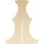 Présentoir à cupcake en bois 'Artemio' 30 cm Présentoir à cupcake en bois 'Artemio' 30 cm