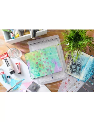 OUTILS CARTERIE : Registration Press Tool 'Sizzix - Studio' Pour pochoirs et tampons