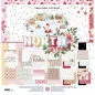 Assortiment de 18 papiers doubles 30x30 'BasicCrea - North' Assortiment de 18 papiers doubles 30x30 'BasicCrea - North'