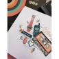 Retro 90' la nouvelle collection de Mes P'tits Ciseaux. Découvrez notre kit de démarrage Big Shot 'Sizzix'