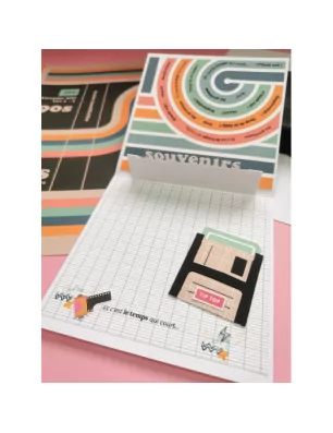 IDEES CREATIVES : Retro 90' la nouvelle collection de Mes P'tits Ciseaux. Découvrez notre kit de démarrage Big Shot 'Sizzix'