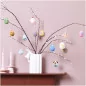Pendentif oeuf à pois 'Rico Design' Vert