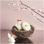 Pendentif Oeuf Poussin 'Rico Design' Blanc Pendentif Oeuf Poussin 'Rico Design' Blanc