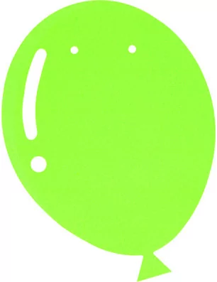 DECORATION DE FETES : Guirlande en papier 'Artemio - Artemio Party' Happy Birthday Fluo
