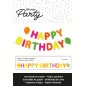 Guirlande en papier 'Artemio - Artemio Party' Happy Birthday Fluo Guirlande en papier 'Artemio - Artemio Party' Happy Birthday Fluo