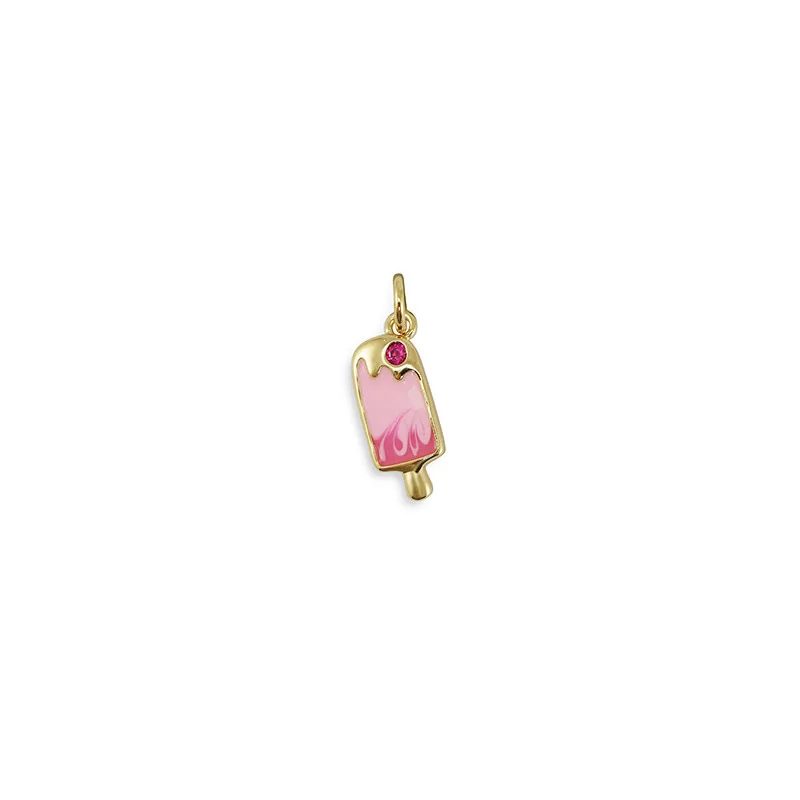 BIJOUX : Breloque en métal et zirconium 'La Fourmi Créative' Sorbet Doré Rose 15.5x6.5 mm BIJOUX : Breloque en métal et zirconium 'La Fourmi Créative' Sorbet Doré Rose 15.5x6.5 mm