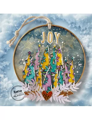 TAMPONS TRANSPARENTS : Tampons transparents 'AALL and Create' Merry Little Things 1317